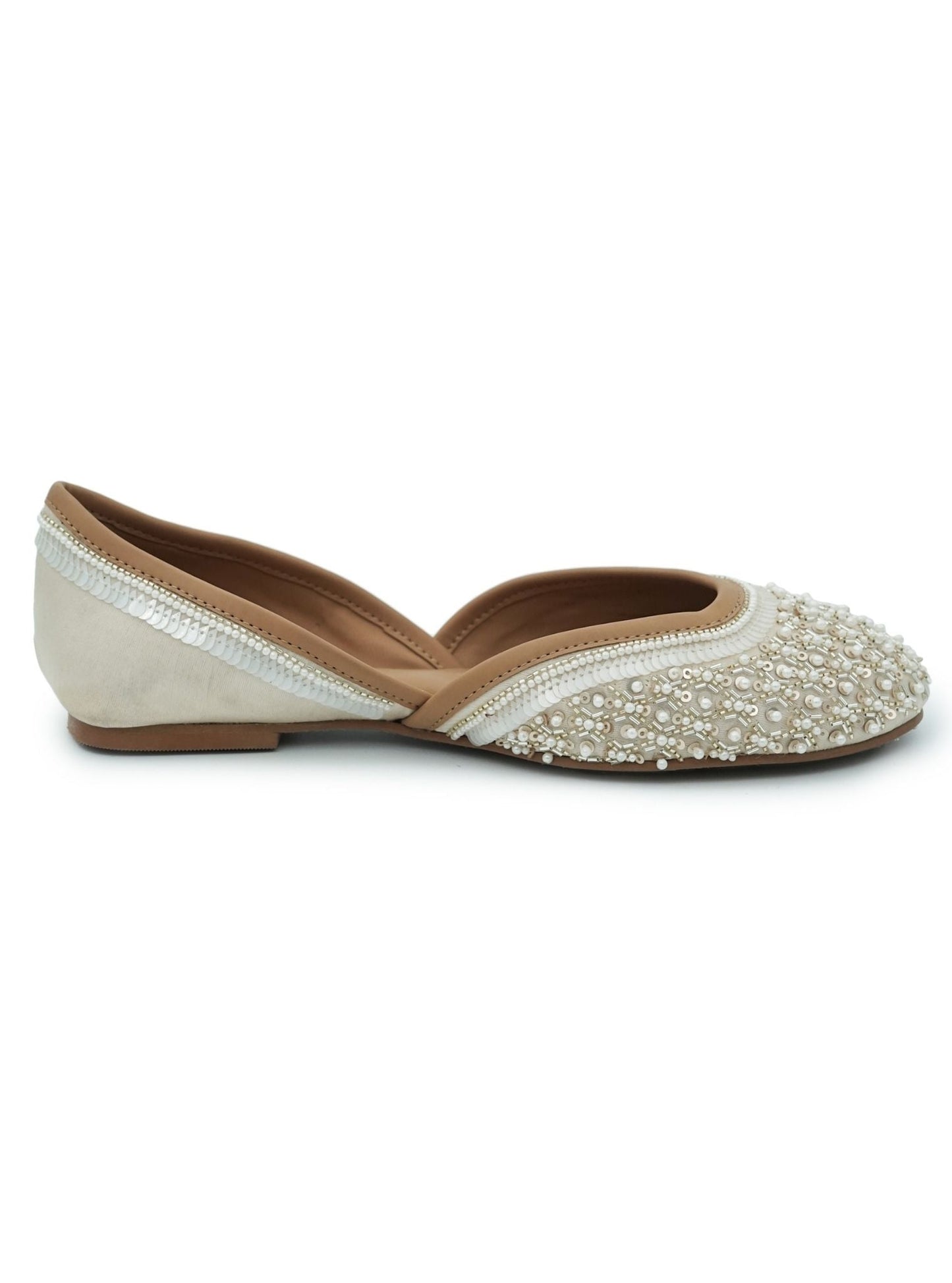 Nida Gold Vegan Jutti