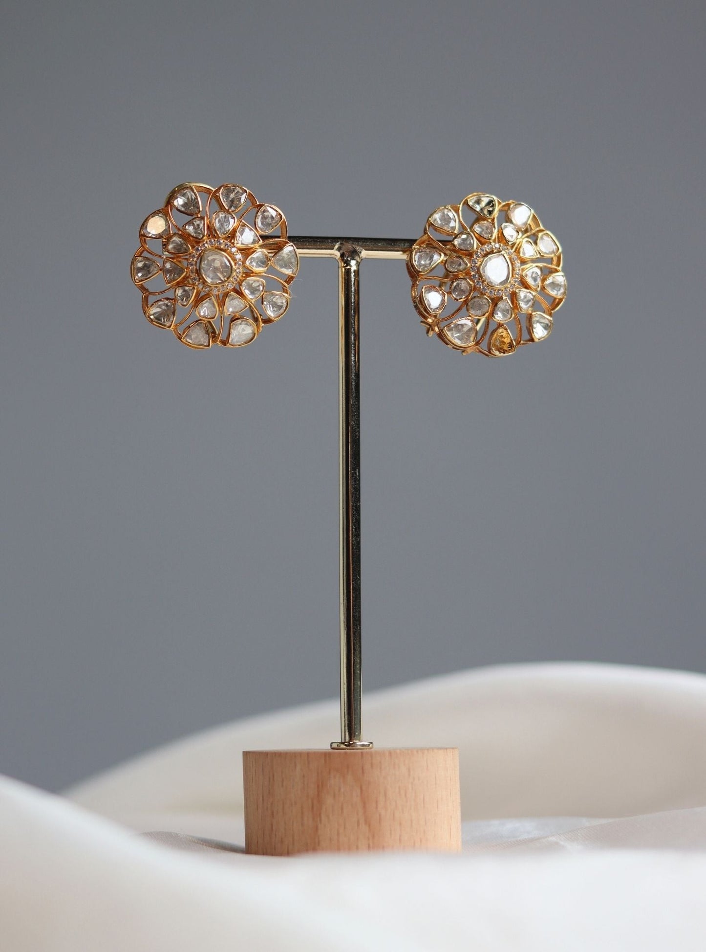 Pure Silver Fari Studs