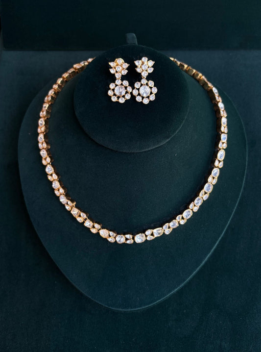 Pure Silver Malini Necklace Set