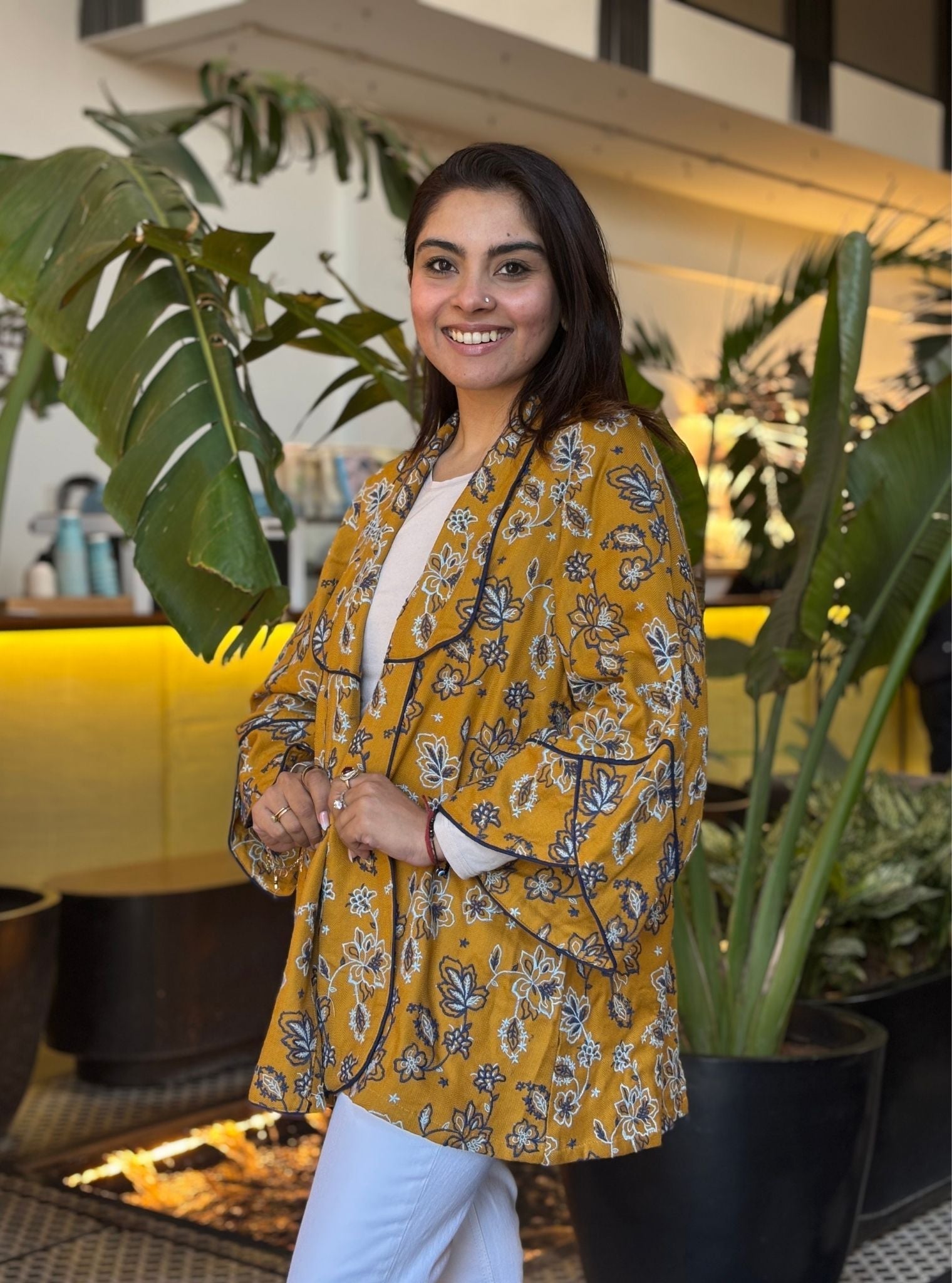 Faria Wool Mustard Jacket