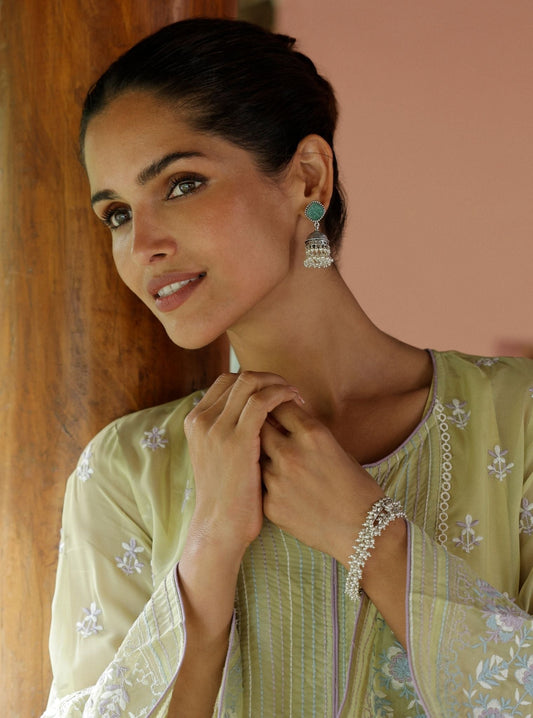 Pure Silver Vaira Jhumki