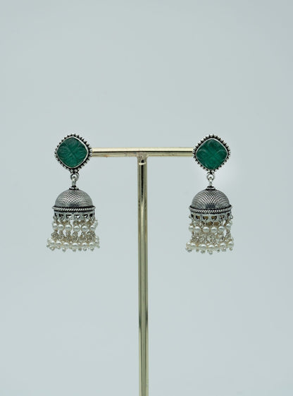 Pure Silver Vaira Jhumki