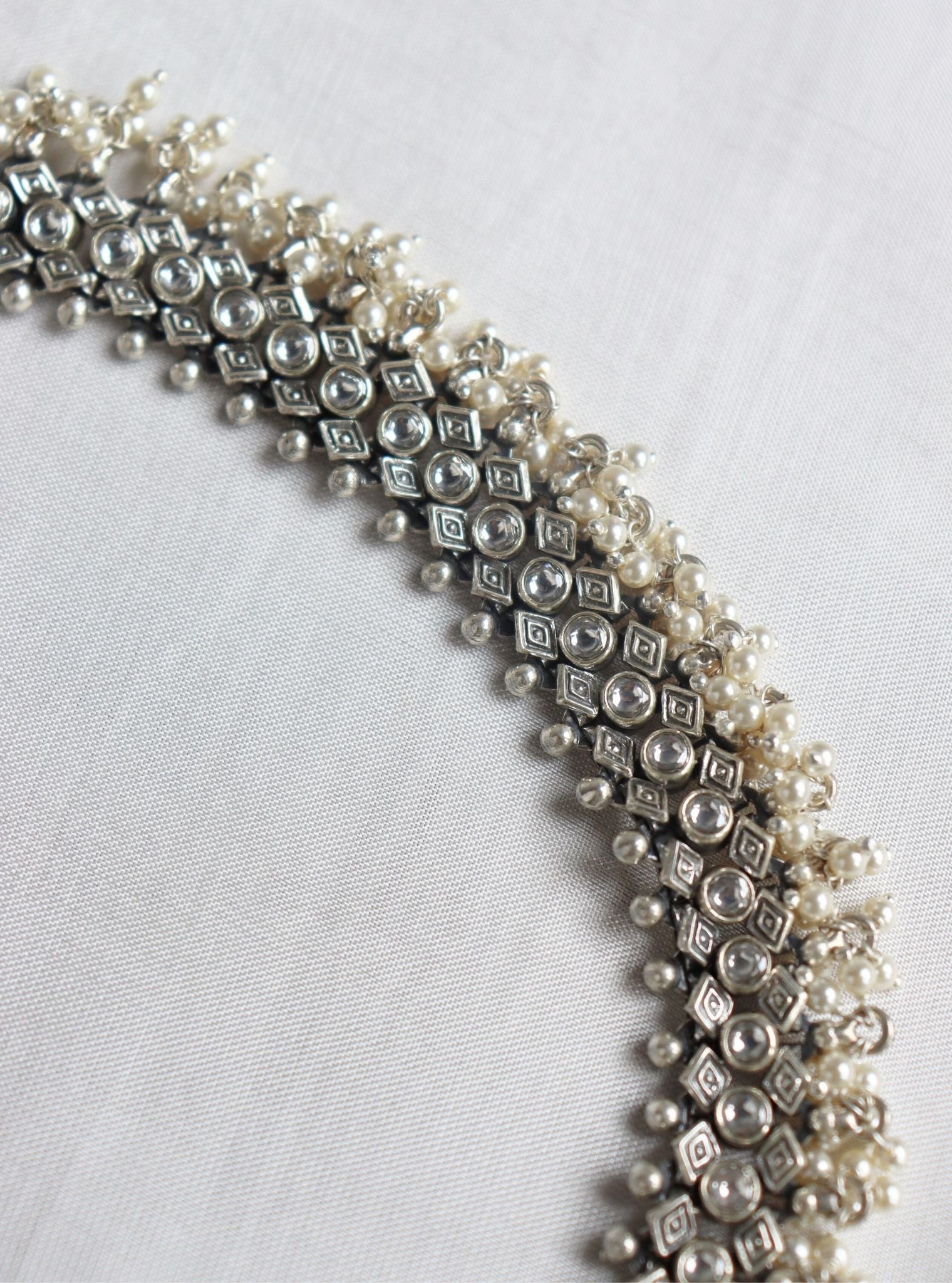 Pure Silver Aashi Necklace