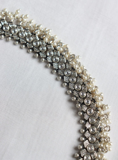 Pure Silver Aashi Necklace