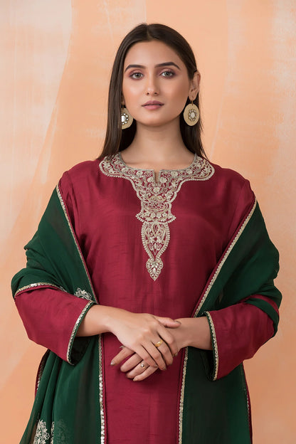 Kurti-Pant-Dupatta Set