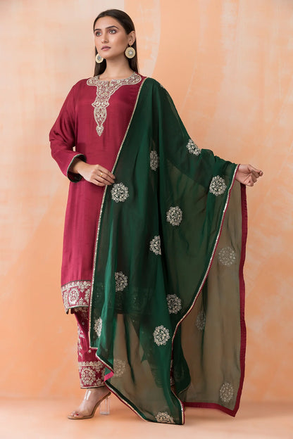 Kurti-Pant-Dupatta Set