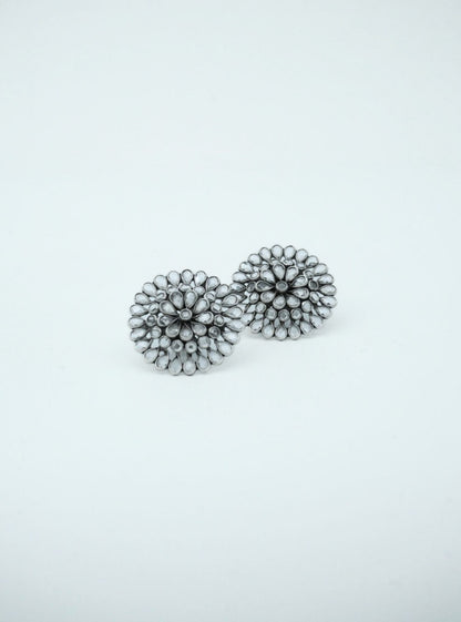 Pure Silver Riva Studs