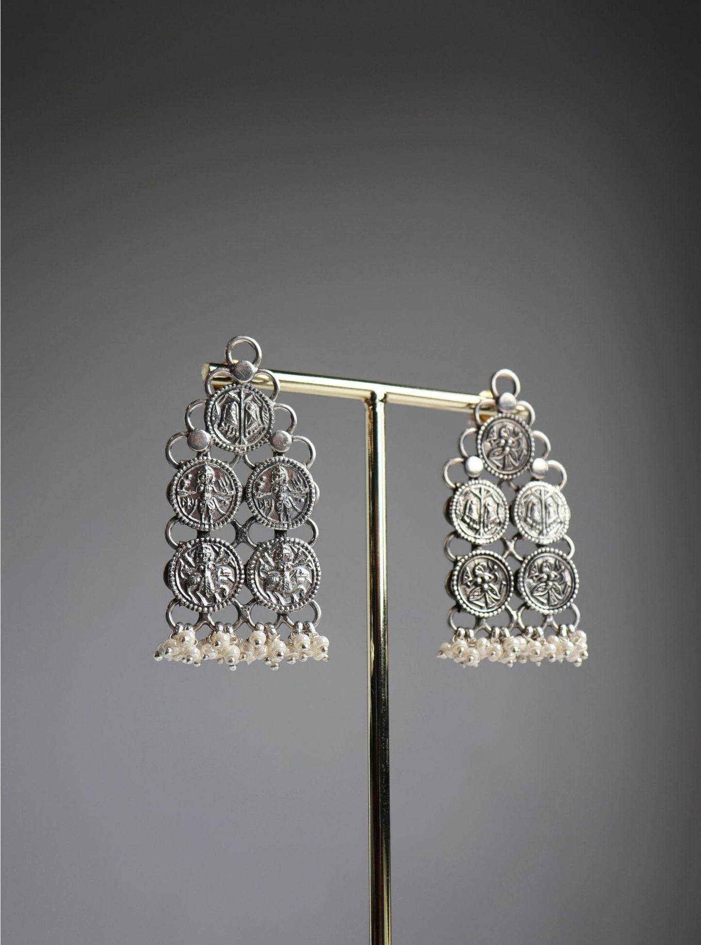 Pure Silver Netra Earrings