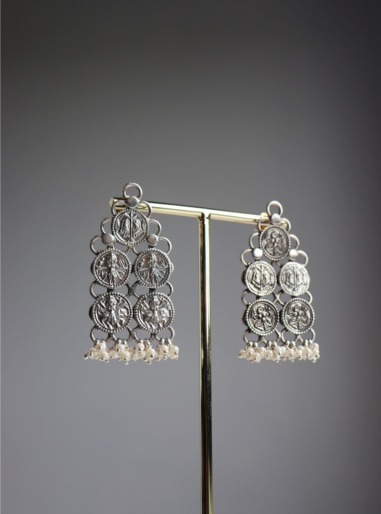 Pure Silver Netra Earrings