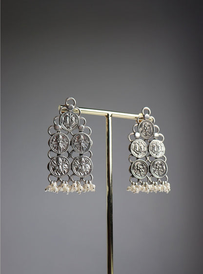Pure Silver Netra Earrings