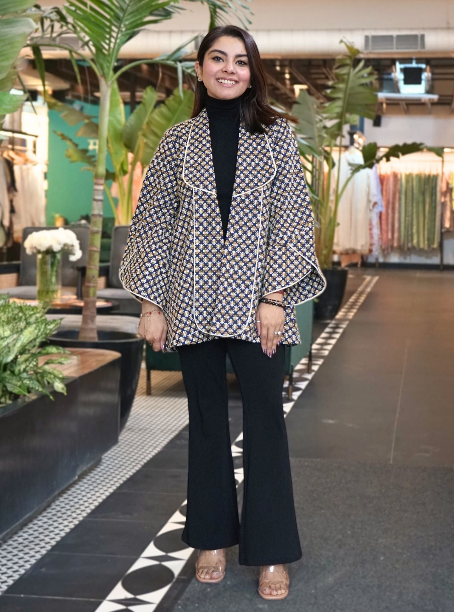 Violeta Wool Navy Jacket