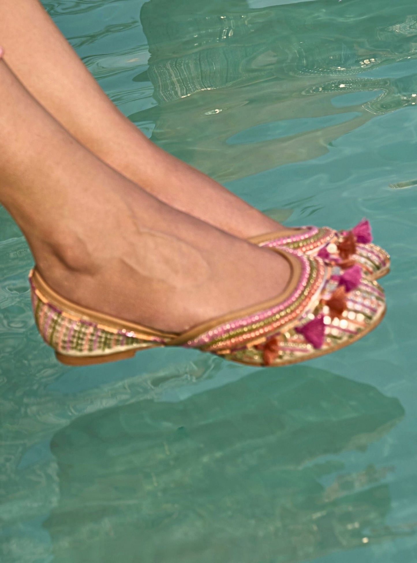 Diana Pink Orange Vegan Jutti