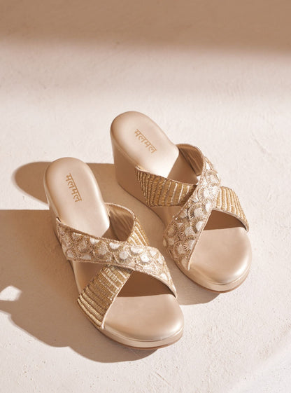 Viyana Vegan Wedge heel