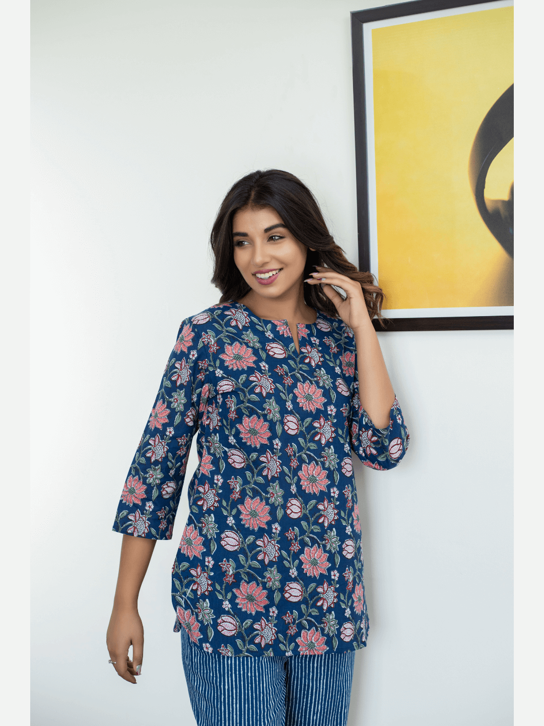 Royal Blue Cotton Loungewear