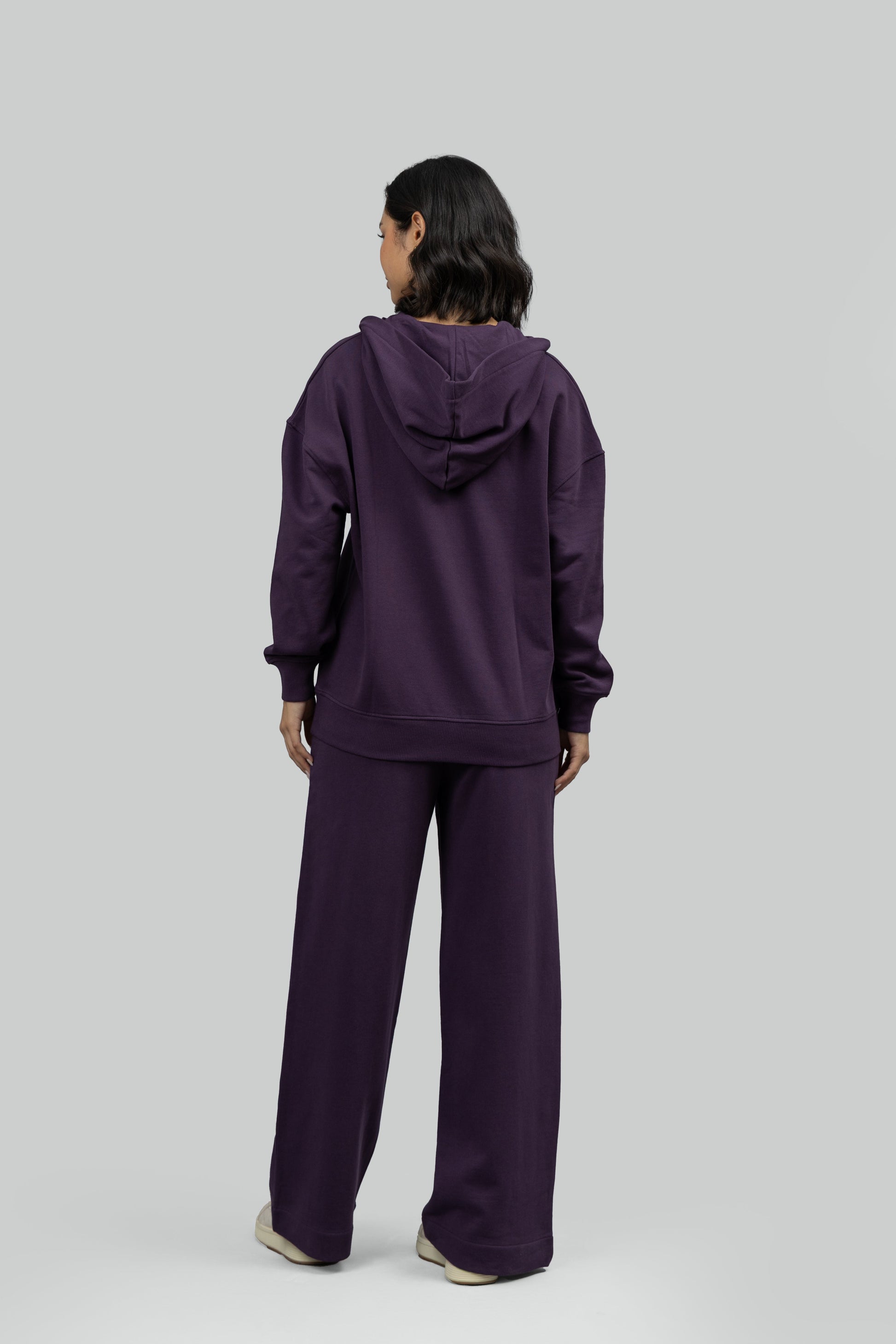 Bordeaux Terry Hoodie Co-ord Set