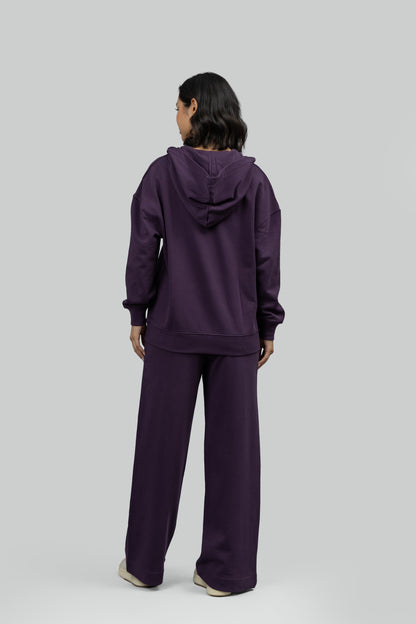 Bordeaux Terry Hoodie Co-ord Set