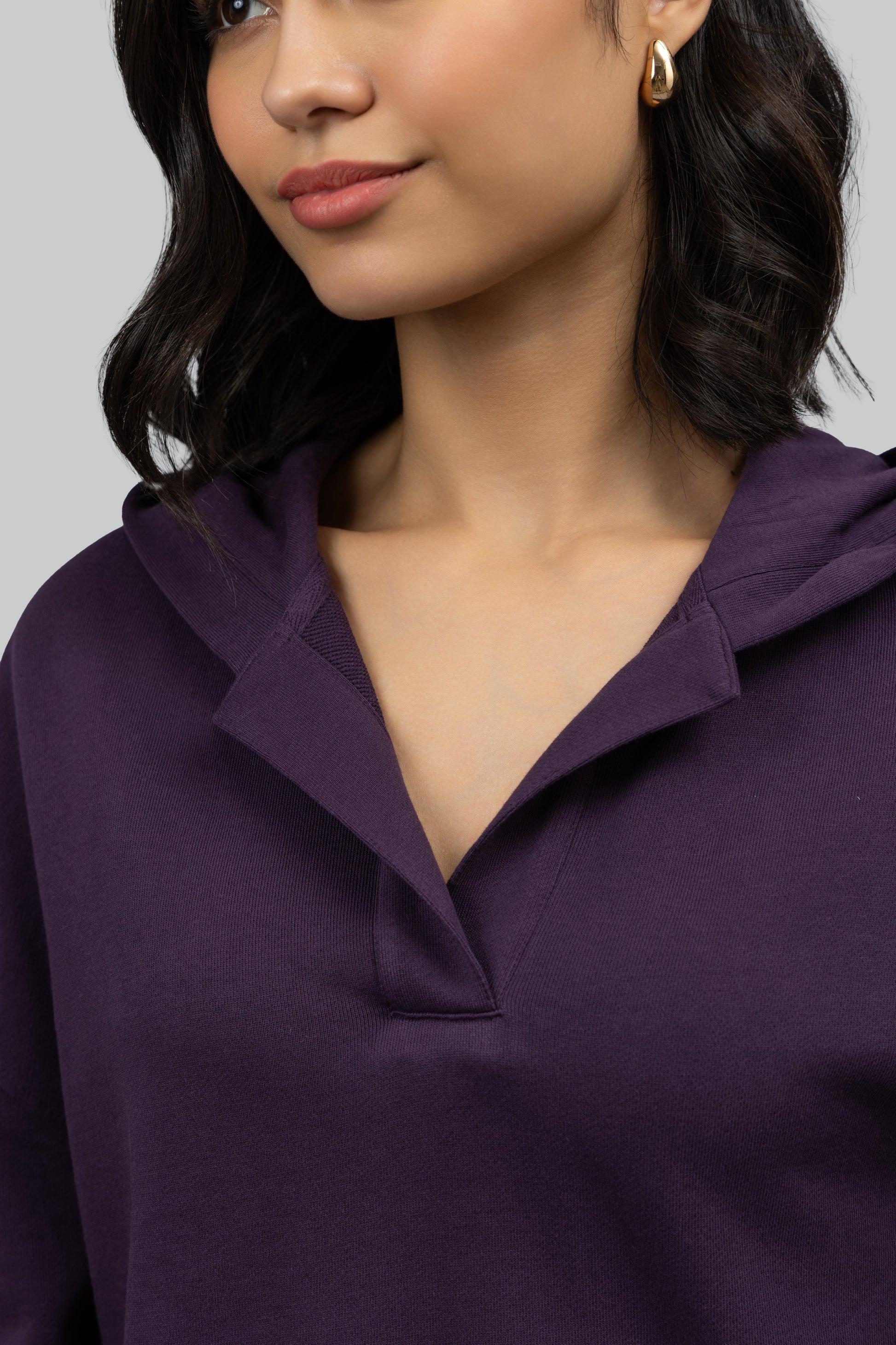 Bordeaux Terry Hoodie Co-ord Set