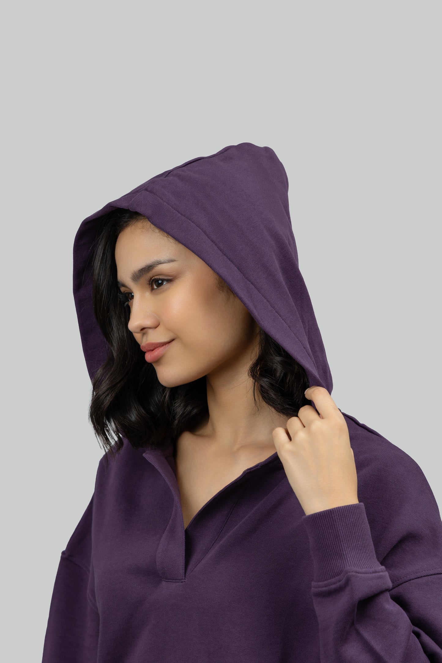 Bordeaux Terry Hoodie Co-ord Set