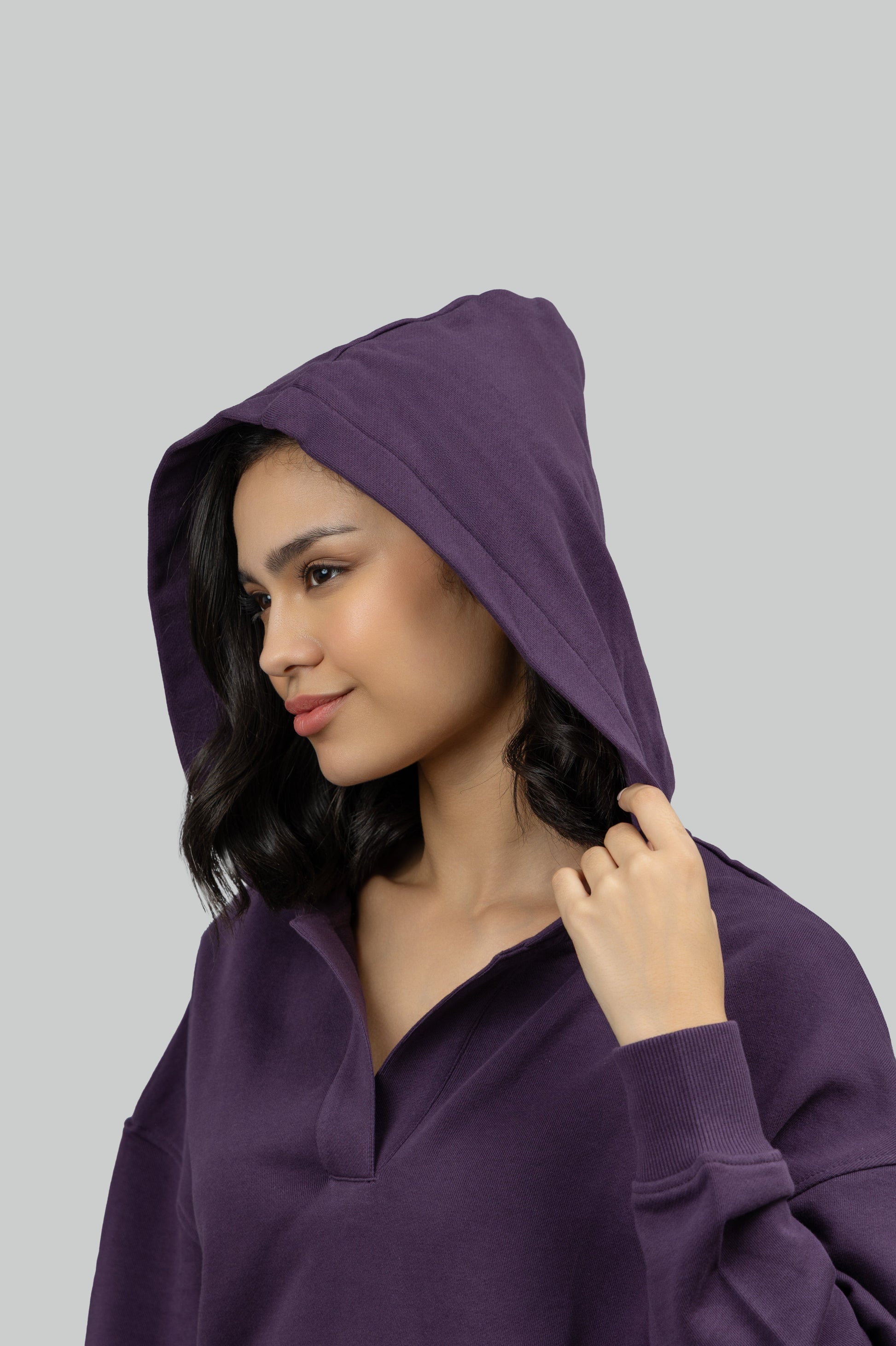 Bordeaux Terry Hoodie Co-ord Set