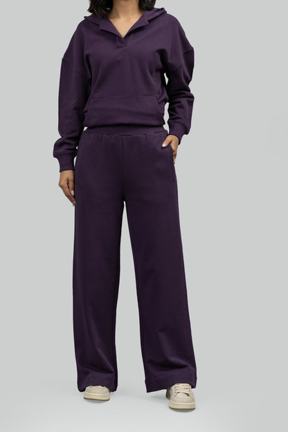 Bordeaux Terry Hoodie Co-ord Set