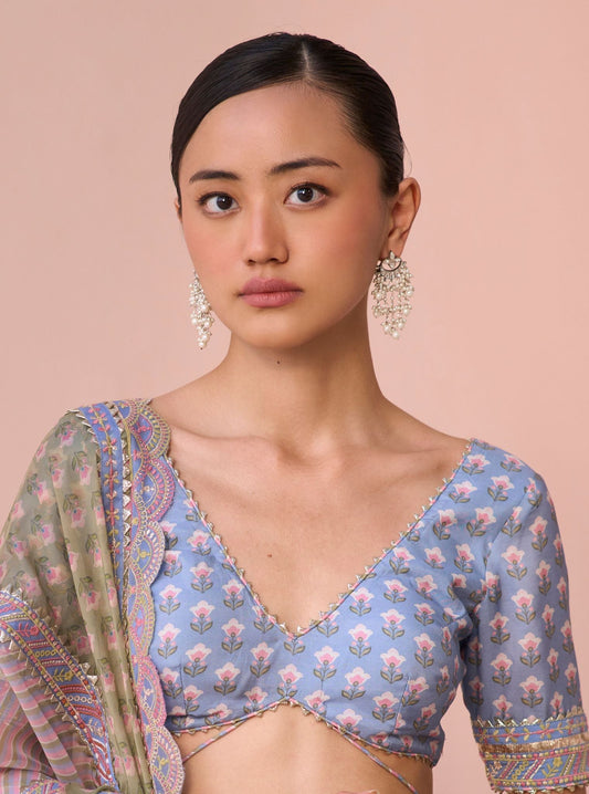 Pure Silver Chandan Chandbali