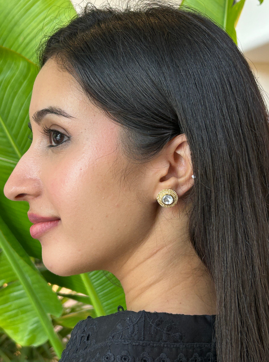 Pure Silver Vina Studs