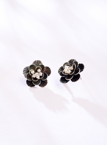 Pure Silver Nour Studs