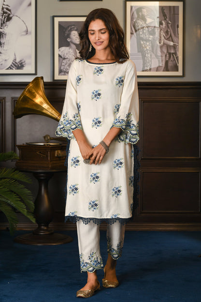 Lumi Wool Blend Kurta Set