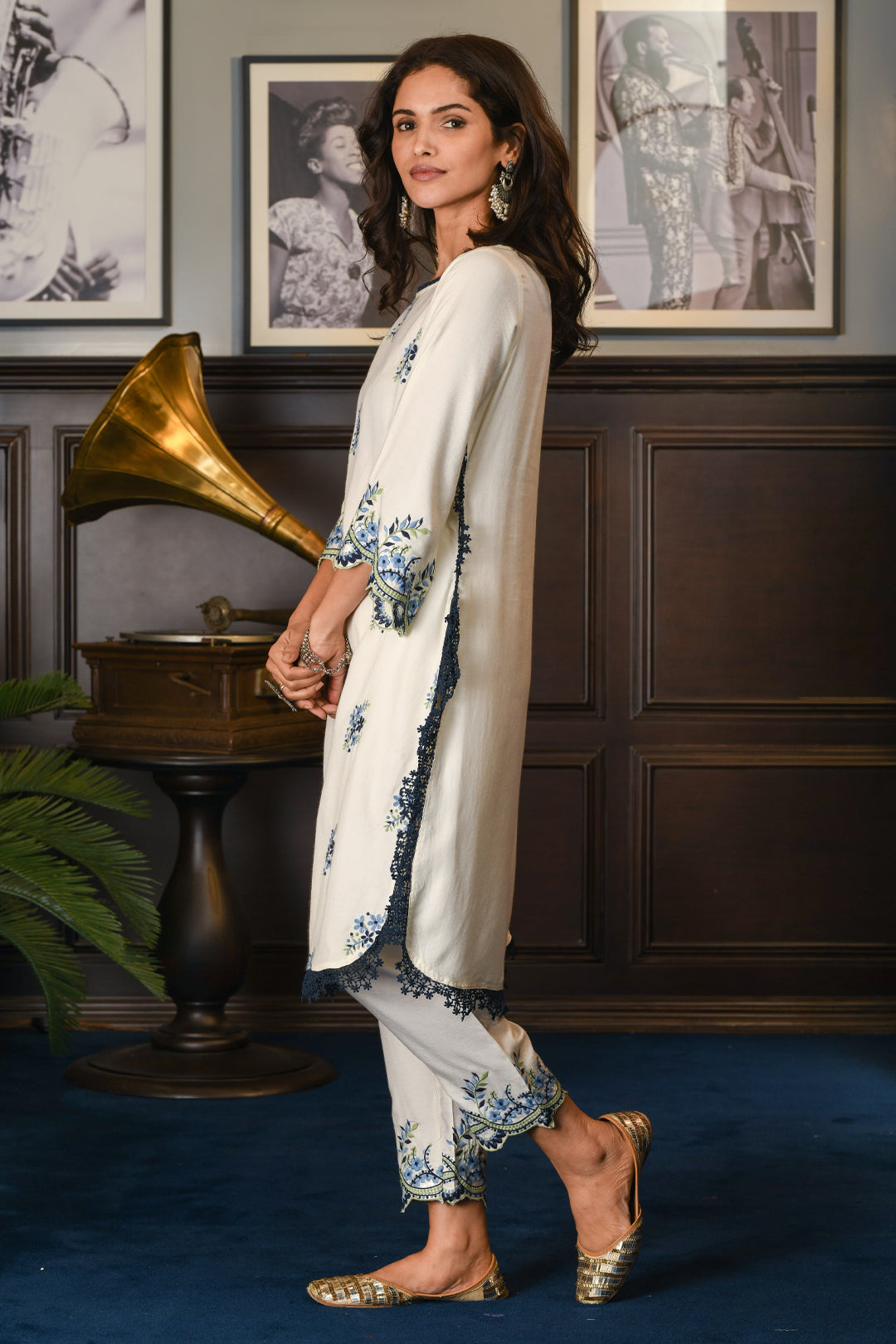 Lumi Wool Blend Kurta Set