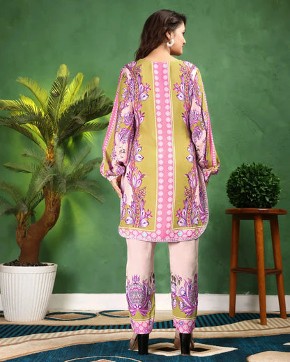 Dianna Green Floral Print Co-ord Set