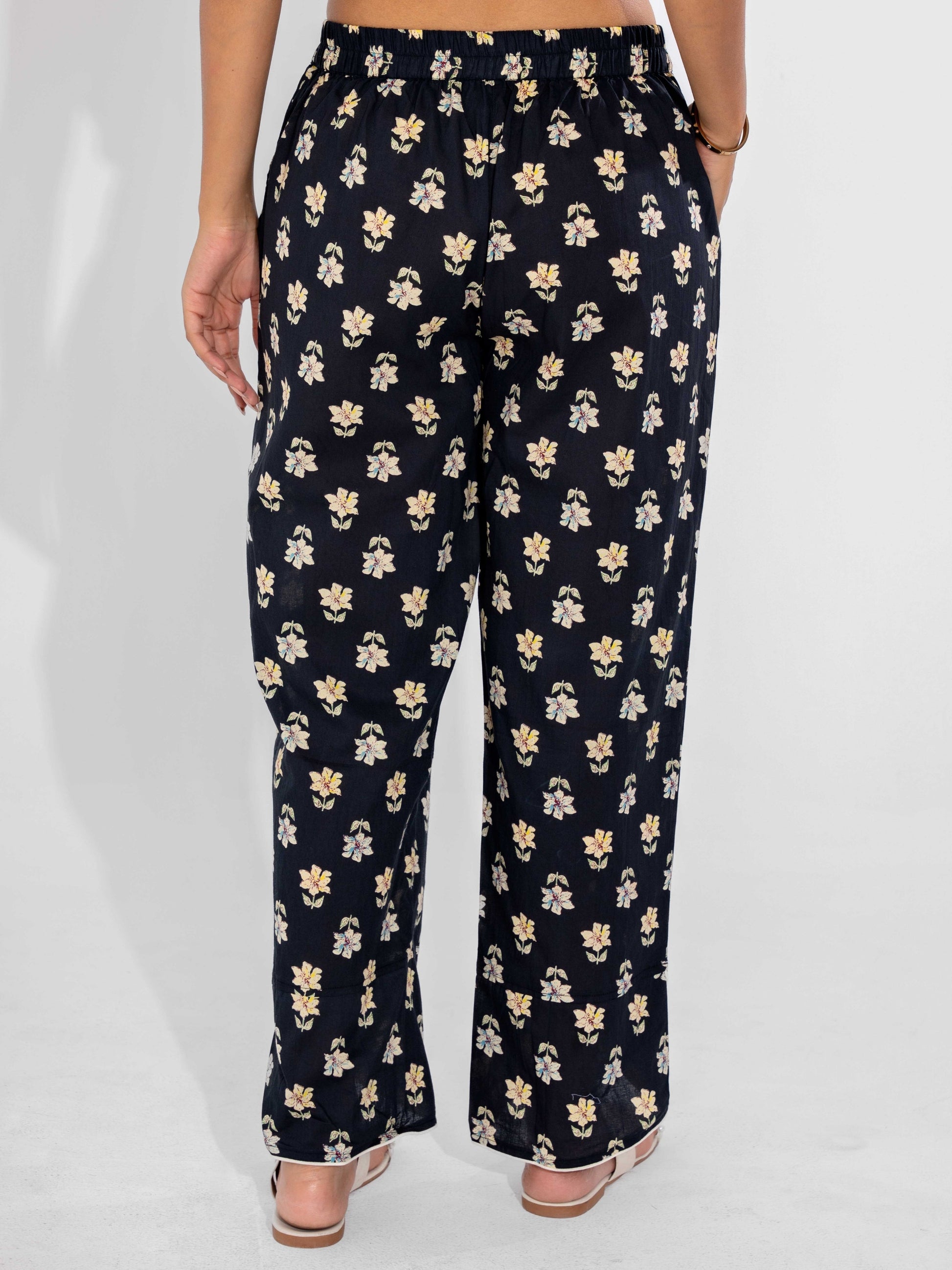 Black Butter Pure Cotton Sleeveless Co-ord Set