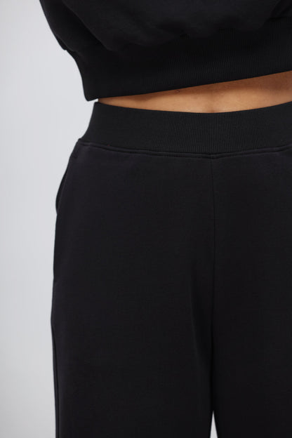 Jet Black Terry Travel Set