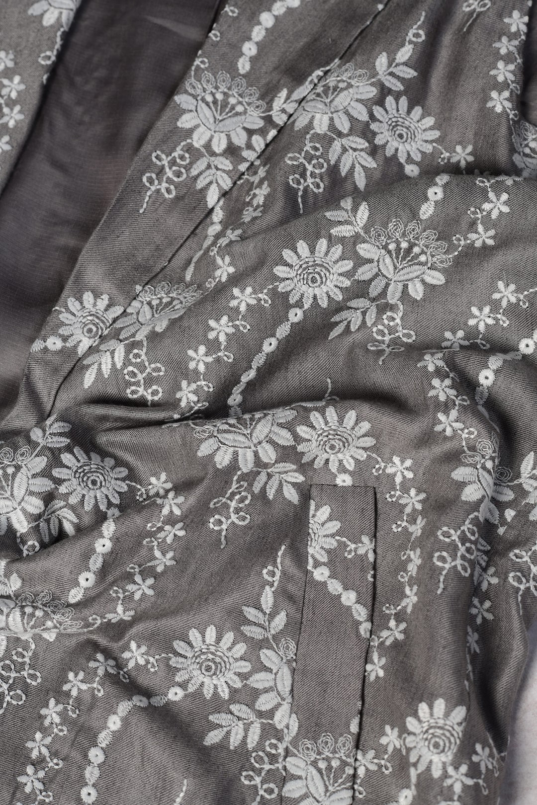 Tiare Wool Grey Jacket Co-Ord Set