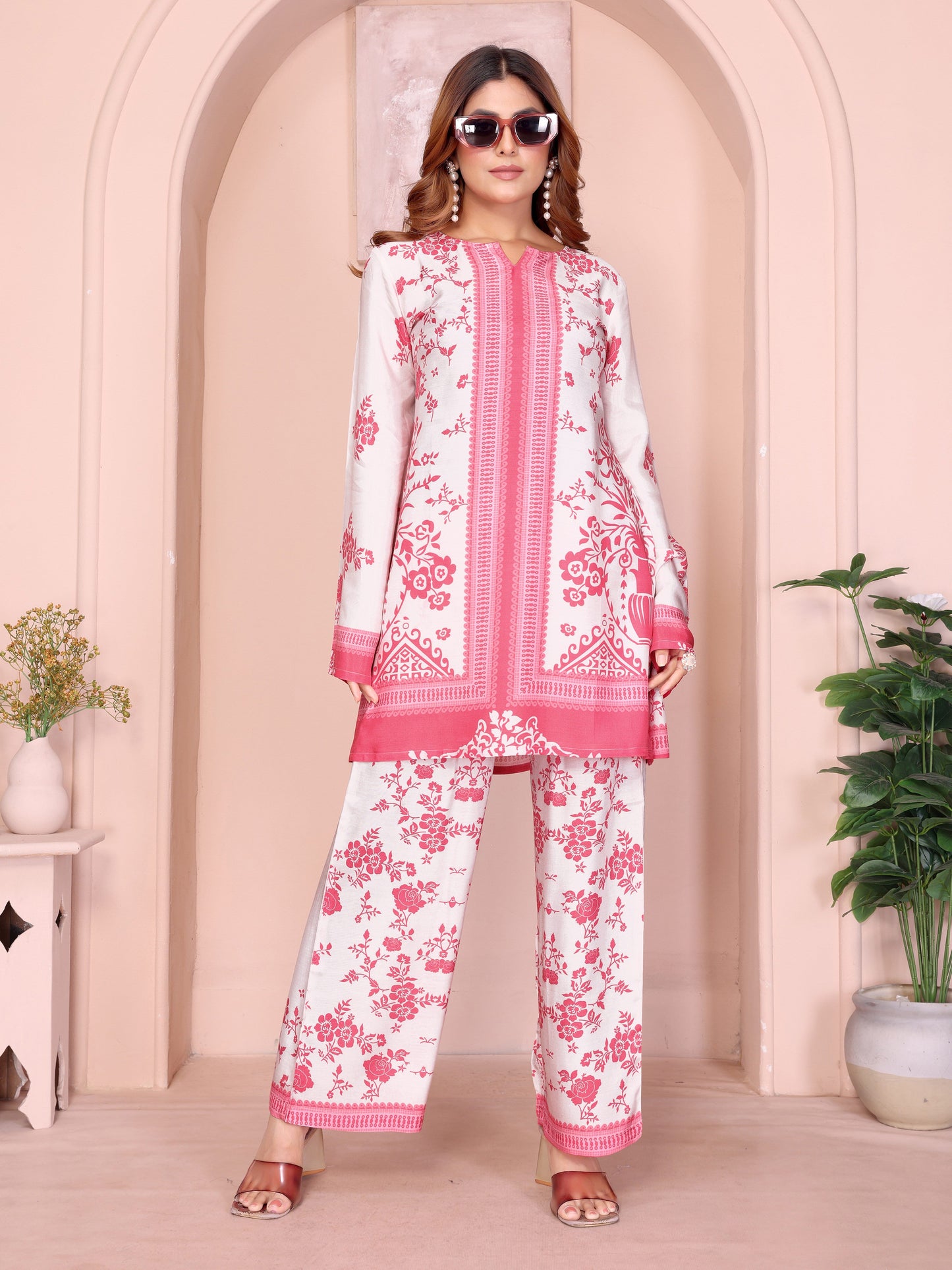 Blush Blossom Co-ord Set