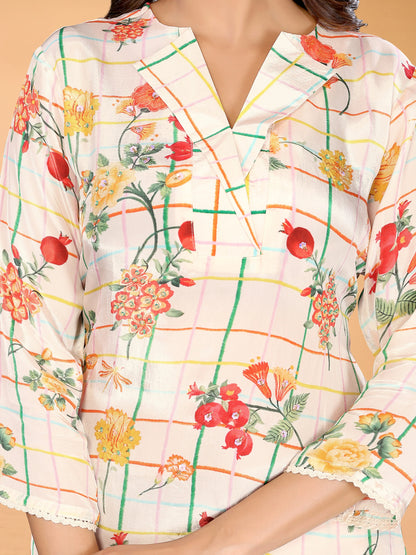 Checkmate Blossom Co-ord