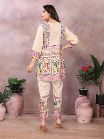 Jungle Bloom Floral Printed Co-ord Set